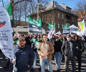 Protest górników pod ministerstwem. Chcą zatrzymać likwidację kopalni