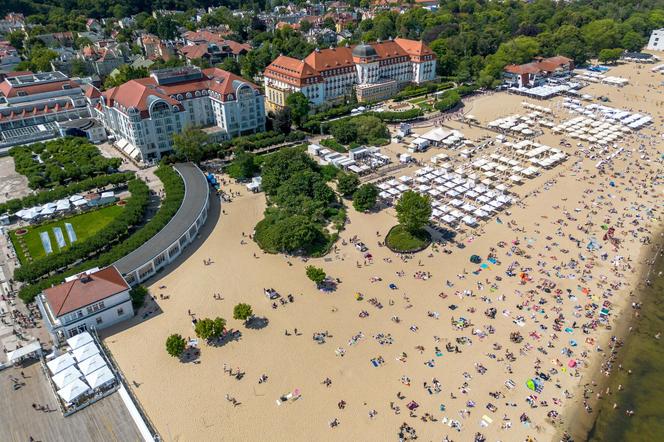 Plaża w Sopocie 