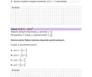 Matura poprawkowa  MATEMATYKA 2025- FORMUŁA 2023