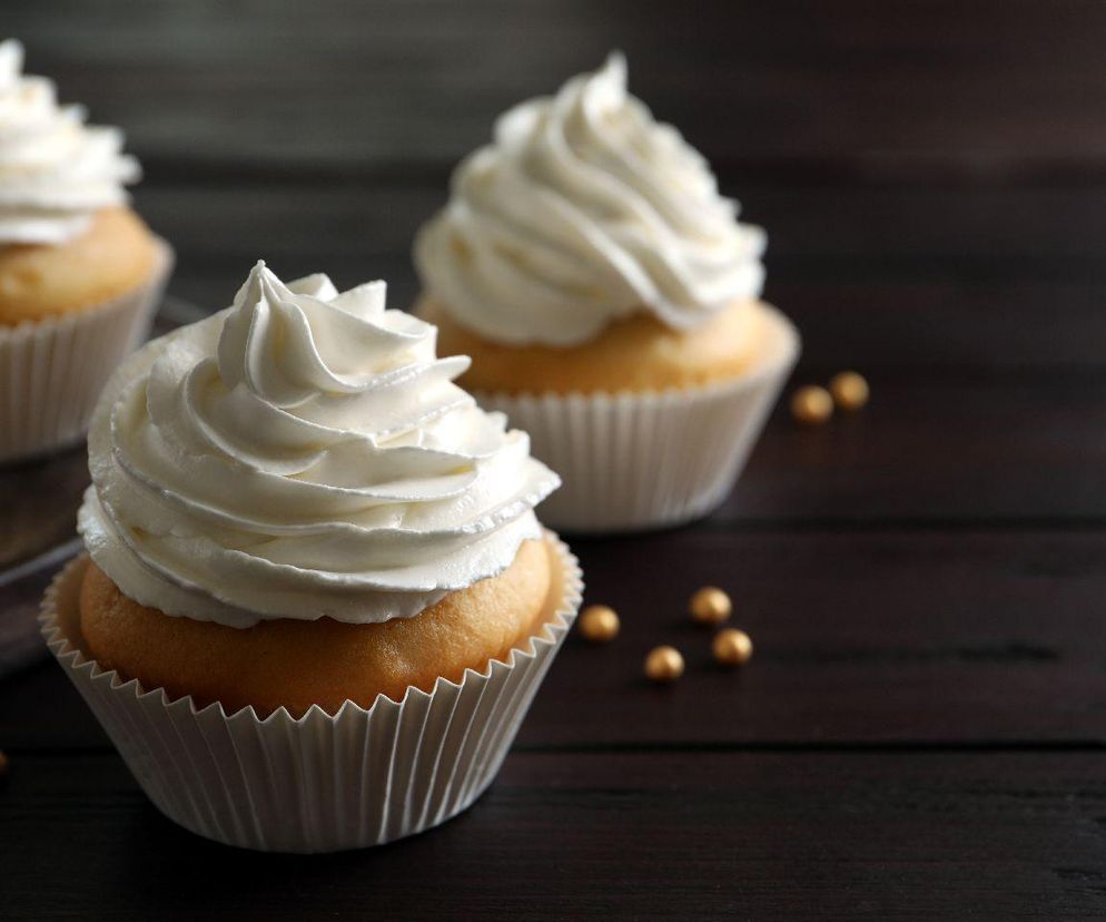 To najlepsze babeczki waniliowe jakie jadłam. Robię je z kilku prostych składników w 10 minut 