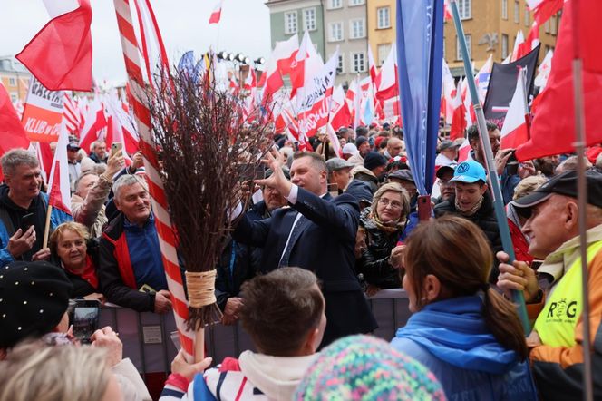 Manifestacja PiS w Warszawie (11.10.2025)