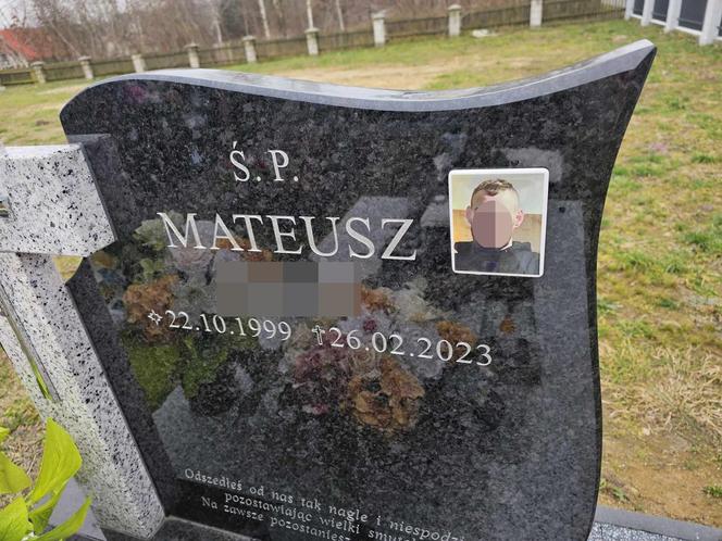 Mateusz miał tylko 24 lata w dniu śmierci