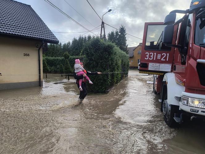 Bielsko-Biała walczy z żywiołem