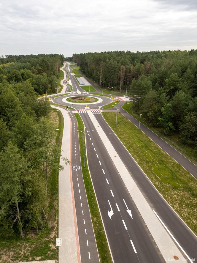 Nowa droga na osiedlu Bagnówka w Białymstoku