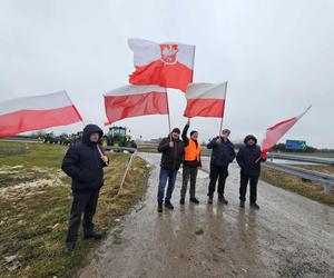 Protest rolników z Podkarpacia w Przeworsku