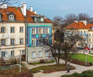 Mozaika na Mostowej 9a w Warszawie