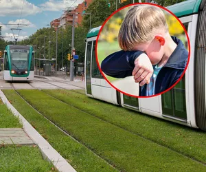 Zapłakany Adaś biegał po torowisku. Wystarczyła chwila nieuwagi