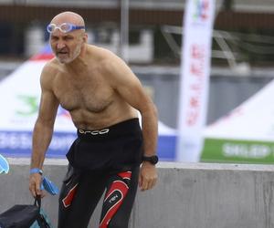 Kazimierz Marcinkiewicz na zawodach Enea Ironman w Gdyni