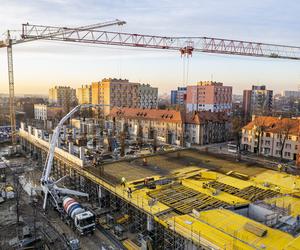 Centrum przesiadkowe w centrum Zabrza. Prace idą pełną parą