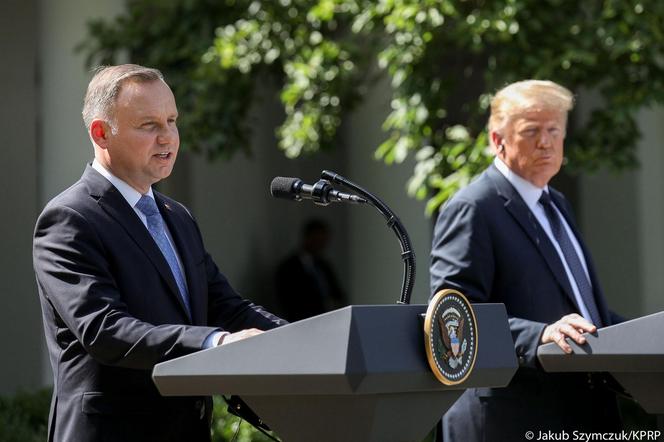 Andrzej Duda, Donald Trump