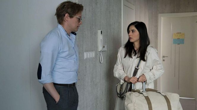 M jak miłość odc. 1879. Iza (Adriana Kalska), Radek (Philippe Tłokiński)