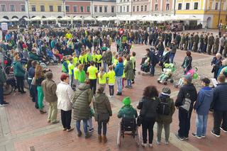 I love green na Rynku Wielkim w Zamościu