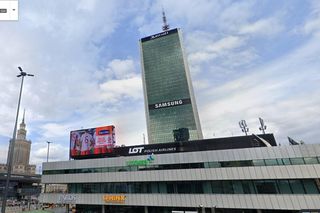 Obecny wygląd lokalizacji nowego wieżowca