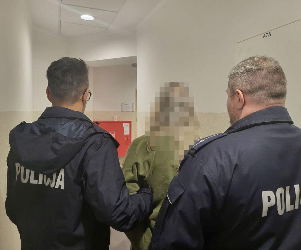 Jest areszt dla mężczyzny z Janikowa. Rzucił się na kobietę z nożem, gdy kazała mu się wyprowadzić 