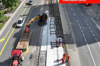 Wielka ofensywa Tramwajów Warszawskich. Tramwajarze remontują i budują jak szaleni