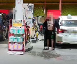 Wrocław. Rozlał benzynę na stacji i ją podpalił. 49-latek w rękach policji [ZDJĘCIA]