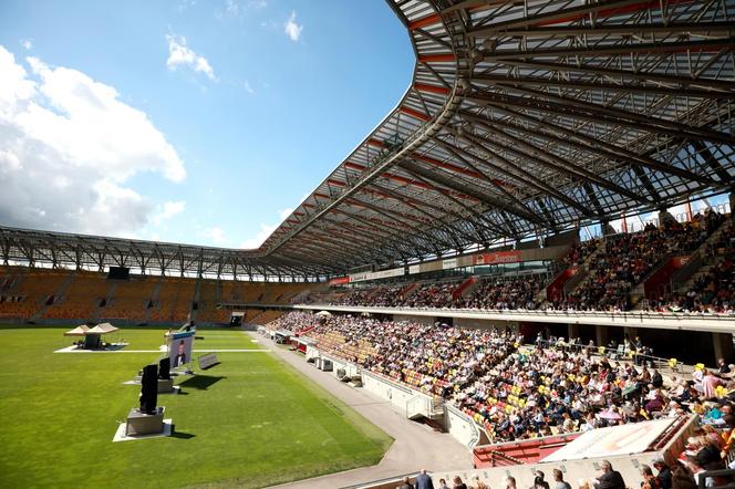 Kongres Świadków Jehowy 2024 na Stadionie Miejskim w Białymstoku