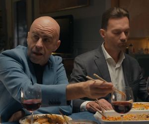 Barwy szczęścia, odcinek 3249. Bazylow (Andrzej Szeremeta), kumpel (Łukasz Ziętek)