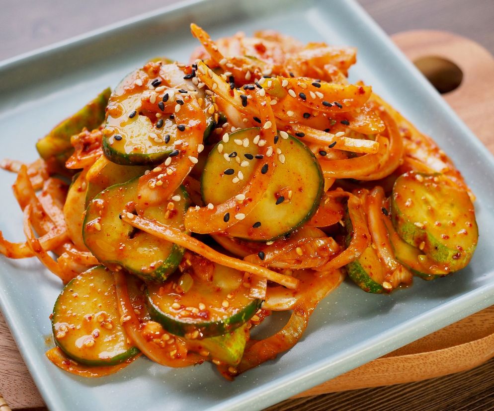 Chrupiące ogórki po koreańsku - pikantne i gotowe w kwadrans!