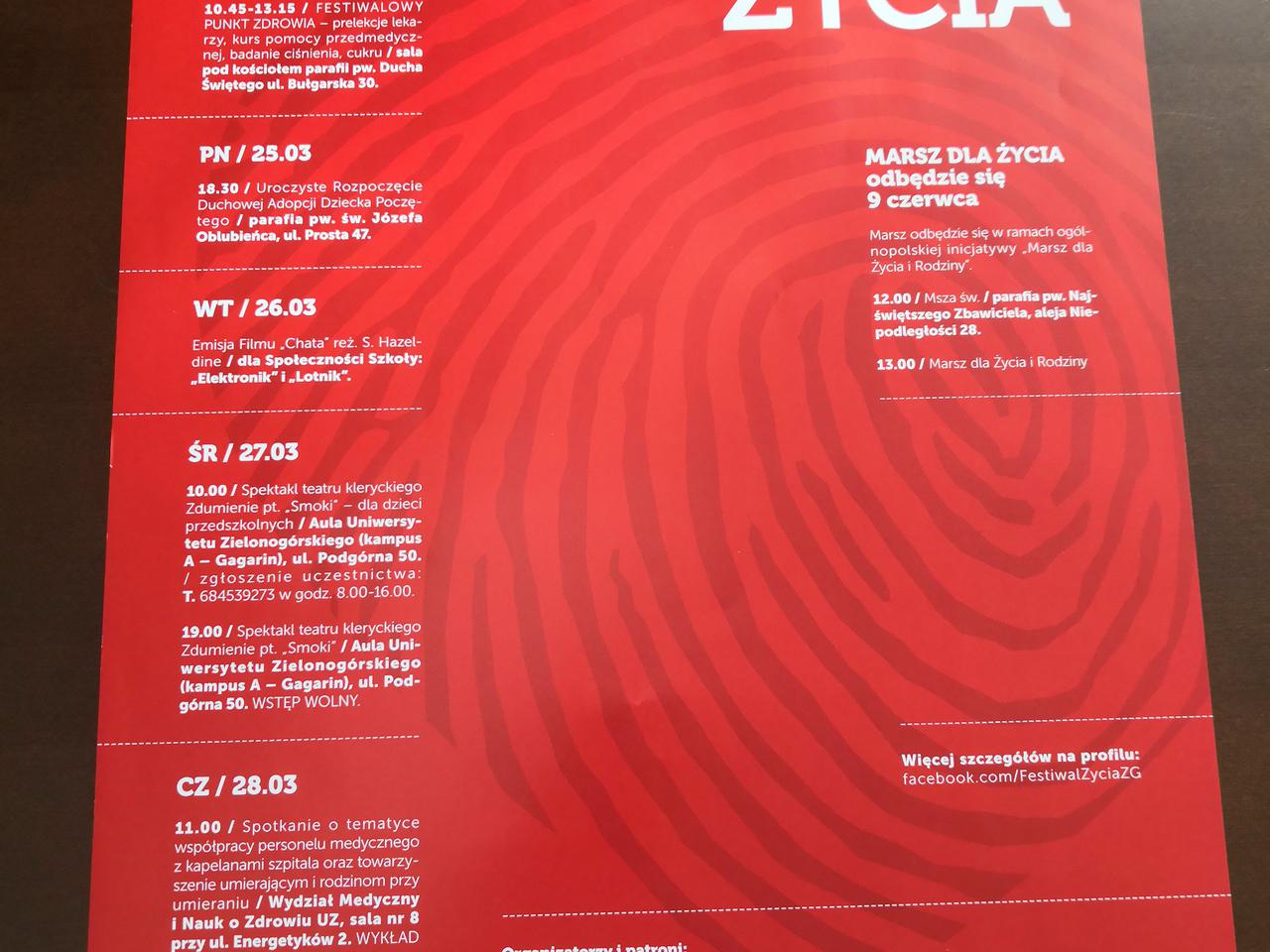 Rusza Festiwal Życia