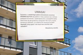 Głośne igraszki w bloku w Warszawie. Drze się jak orangutan!