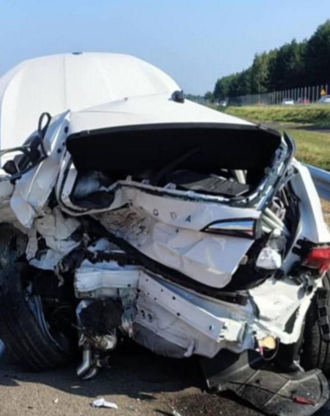 Jeżowe. Śmiertelny wypadek na S-19. Nie żyją kobieta i mężczyzna ze skody [ZDJĘCIA]