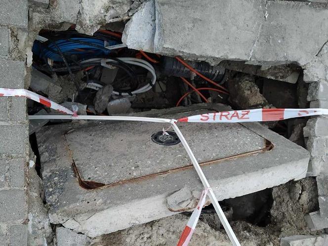 Ogromna dziura stwarzała zagrożenie mieszkańcom Targówka