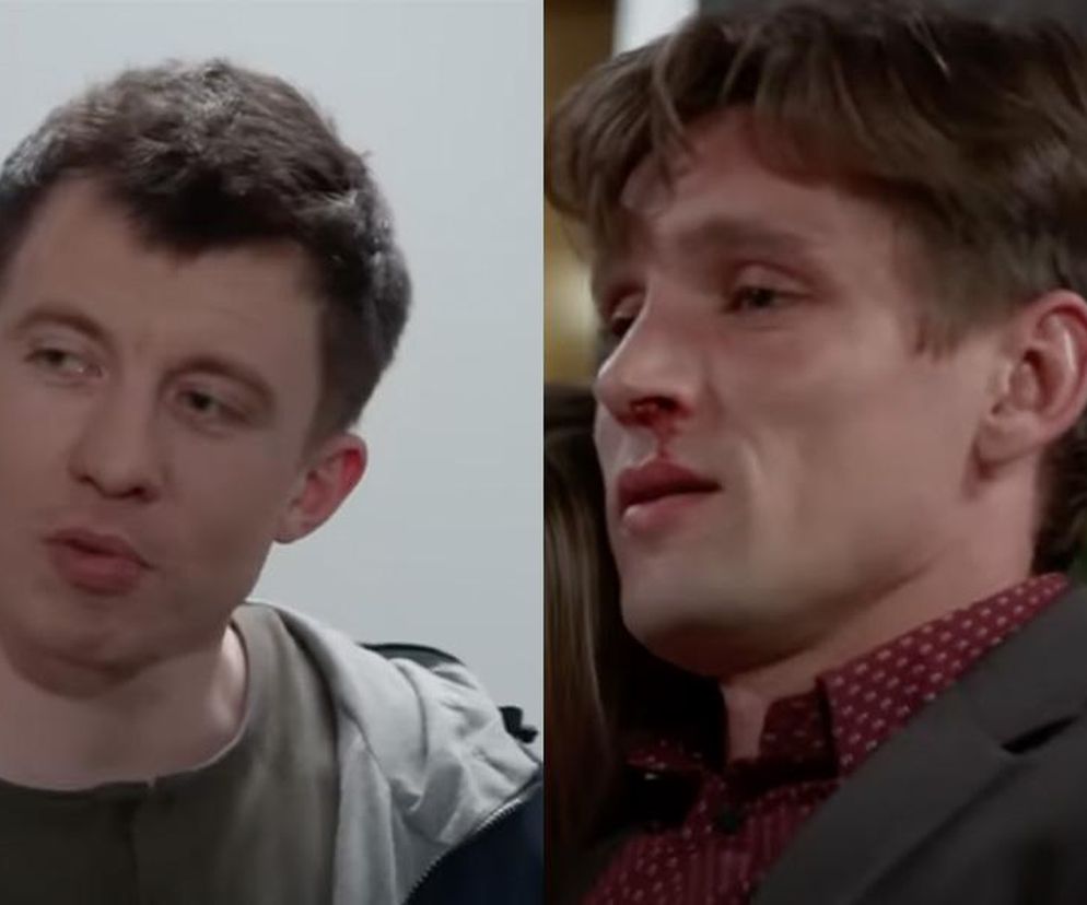 Pierwsza miłość. Oskar (Flipa Gurłacz), Alan (Alan Andersz)