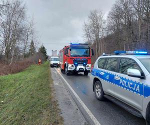 Mini karambol na drodze Starachowice - Wąchock