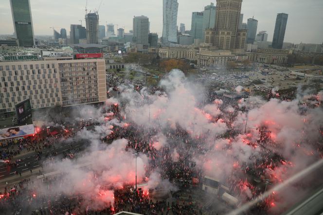 Warszawa. Obchody Dnia Niepodległości