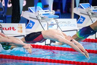 Kacper Stokowski zdobył na 100 m stylem grzbietowym brązowy medal mistrzostw świata w pływaniu na krótkim basenie