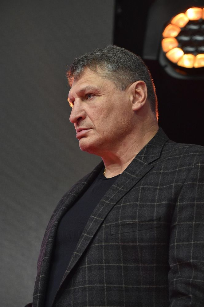 Andrzej Gołota na otwarciu V Forum Polskiego Boksu w Kielcach