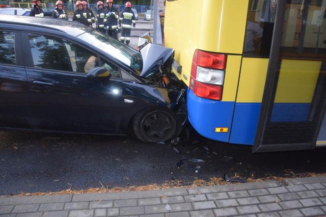 Dramatyczny wypadek w zajezdni autobusowej