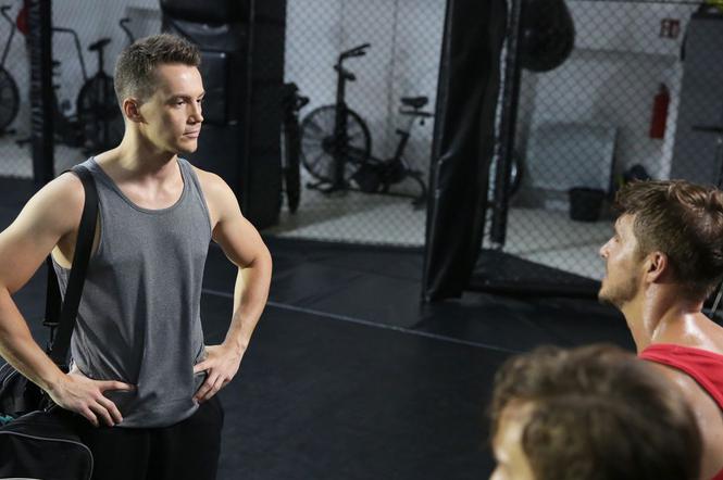 M jak miłość, odc. 1482. Marcin (Mikołaj Roznerski), Jakub Karski (Krzysztof Kwiatkowski)