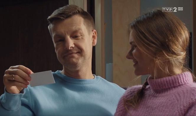 M jak miłość, odcinek 1638. Paweł (Rafał Mroczek), Franka (Dominika Kachlik)