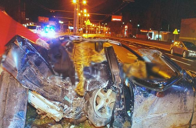 Śmiertelny wypadek samochodowy w Lublinie