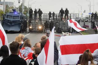 Wielka manifestacja na Białorusi