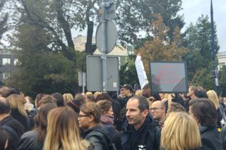 Czarny protest w Warszawie 22 września