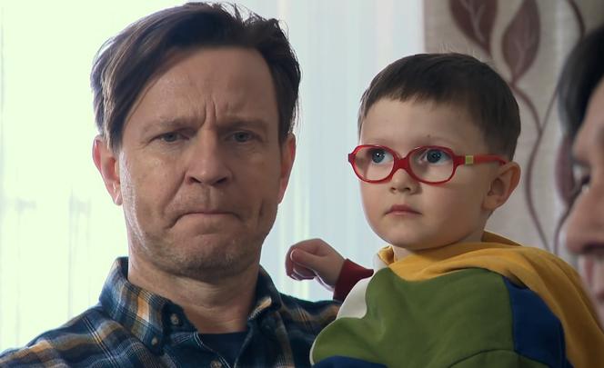 Na Wspólnej odc. 3458. Wojtek (Wojciech Błach), Ludwik (Gustaw Marczak)
