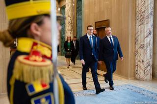 Premier Mateusz Morawiecki w Bukareszcie 