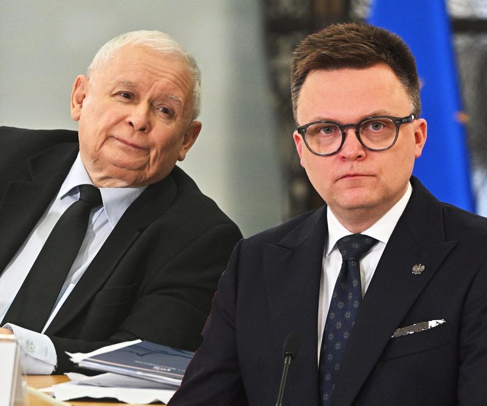 Kaczyński - Hołownia