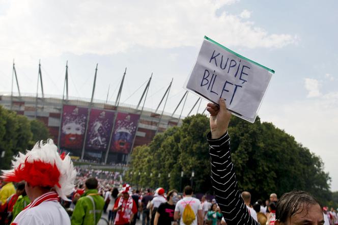 Kibice przed meczem Polska - Grecja