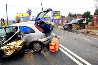 Tragiczny wypadek na DK 25 pod Bydgoszczą! Nie żyje jedna osoba 