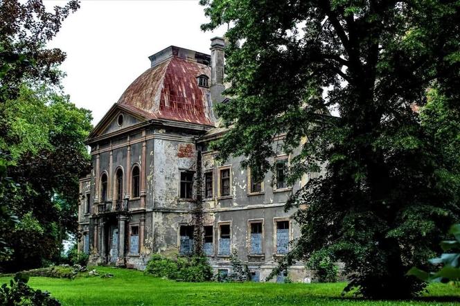 Zapomniany pałac w Mańczycach. Rezydencja z niezwykłym klimatem wciąż stoi pusta 