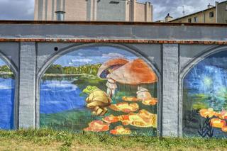 Świat baśni na wyciągnięcie ręki! W Bydgoszczy pojawił się kolejny mural [ZDJĘCIA]