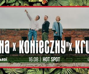 Koncert Łona x Konieczny x Krupa na HotSpot Beach Bar - Plaża Miejska