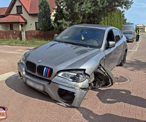 Jechał BMW na trzech kołach. Nietypowy wyczyn 72-latka