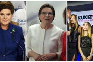 Beata Szydło, Ewa Kopacz, kobiety Kukiza i ich stylizacje podczas wyborów parlamentarnych 2015