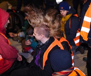 Blokada aktywistów z Ostatniego Pokolenia (27.11.2024)