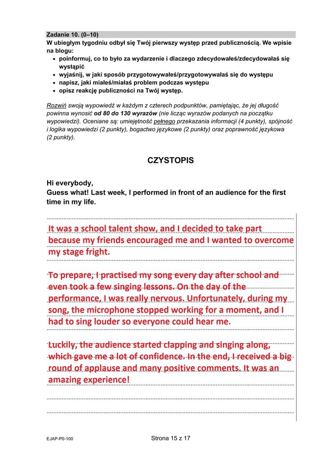 Matura 2025: angielski 7.05.2025. ODPOWIEDZI z angielskiego. Zobacz rozwiązane zadania [Formuła 2015]